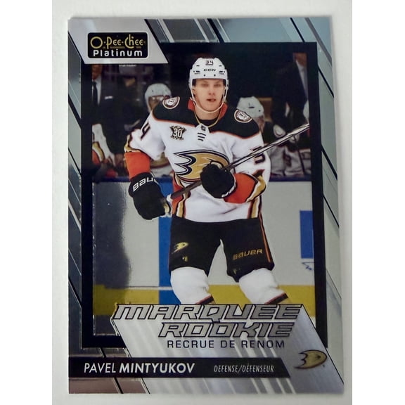 2023 O-Pee-Chee Platinum Marquee Rookie Pavel Mintyukov Rookie