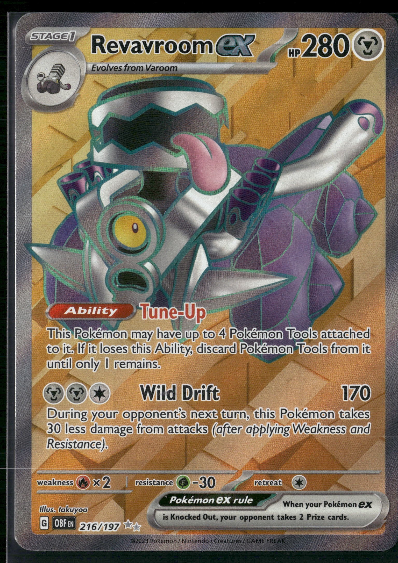 revavroom pokemon card price - 109/142 - Stellar Crown you may draw until you have 6 cards in your hand Revavroom Pokémon