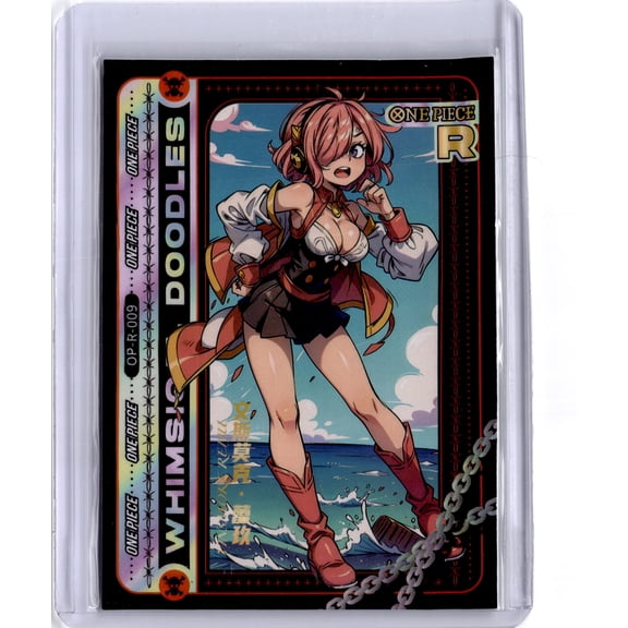 2023 One Piece CCG VINSMOKE REIJU Holo OPR-009 English Bandai Trading Card