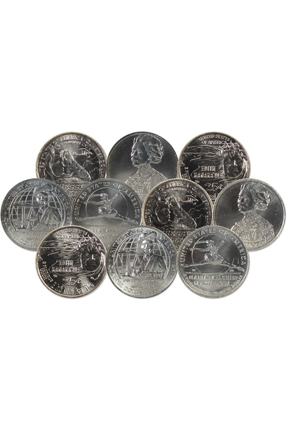 2023 P&D American Women Quarter 10 Coin Set Uncirculated