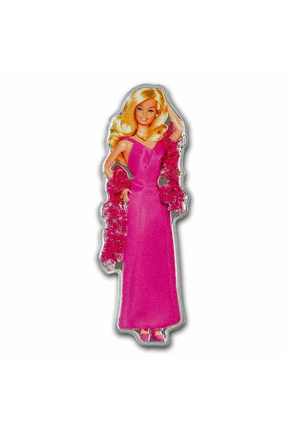 2023 PAMP Superstar Barbie Colorized Coin (Box)