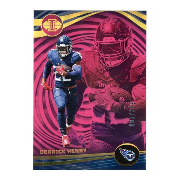 2023 PANINI ILLUSIONS TROPHY COLLECTION PINK #93 DERRICK HENRY /399 TENNESSEE TITANS
