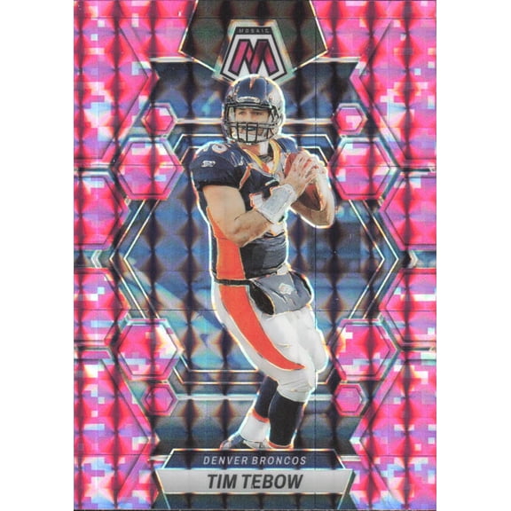 2023 PANINI MOSAIC MOSAIC CAMO PINK #71 TIM TEBOW DENVER BRONCOS