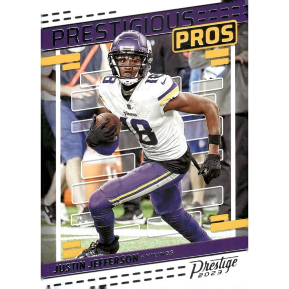 2023 PANINI PRESTIGE PRESTIGIOUS PROS #PP-3 JUSTIN JEFFERSON MINNESOTA VIKINGS
