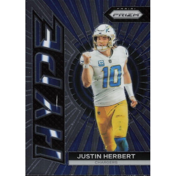 2023 PANINI PRIZM HYPE #4 JUSTIN HERBERT LOS ANGELES CHARGERS