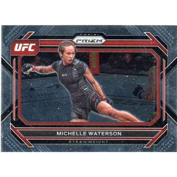 2023 PANINI PRIZM UFC #9 MICHELLE WATERSON HORIZONTAL STRAWWEIGHT