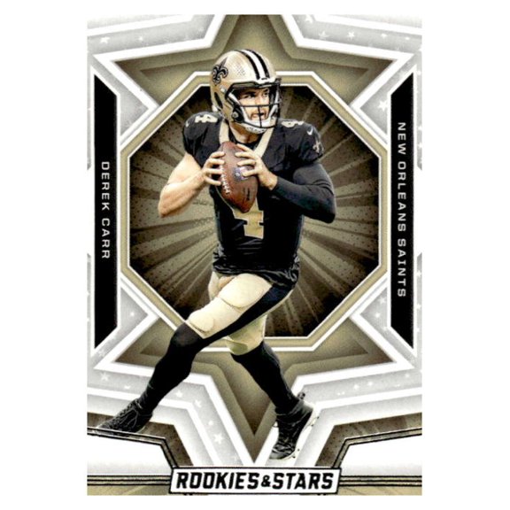 2023 PANINI ROOKIES AND STARS #73 DEREK CARR NEW ORLEANS SAINTS