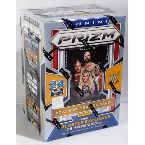 2023 PANINI WWE WRESTLING PRIZM FACTORY SEALED BLASTER BOX 24 CARDS