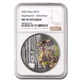 thumbnail image 1 of 2023 Palau 2 oz Silver Antique Daydreamer; Adventure MS-70 NGC, 1 of 3