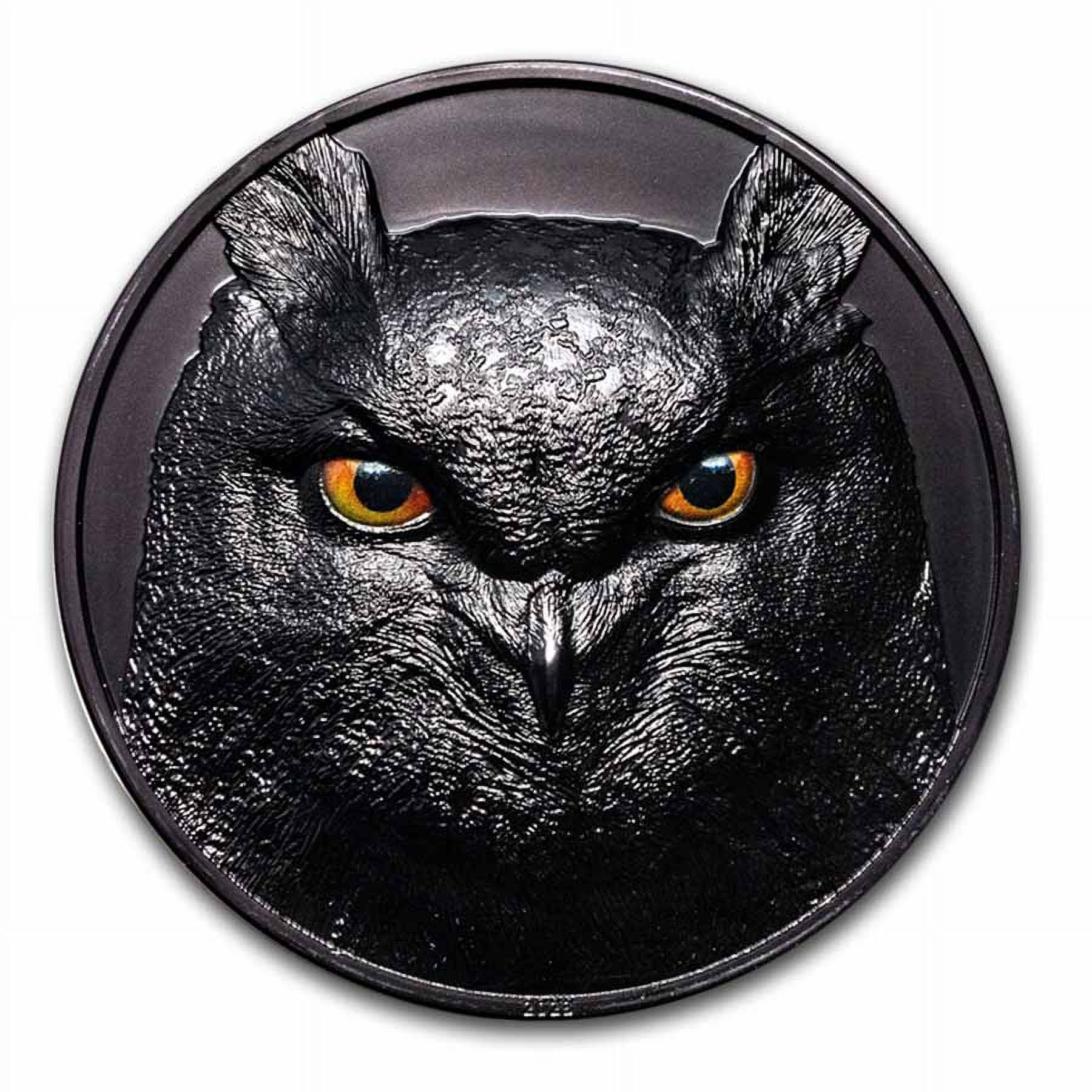 2023 Palau 500 gram Silver Hunters by Night: Eagle Owl