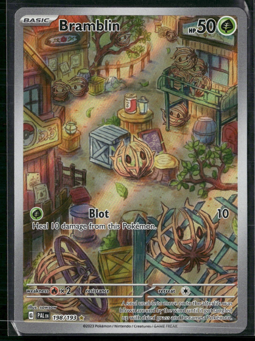 Dhelmise Pokemon Card