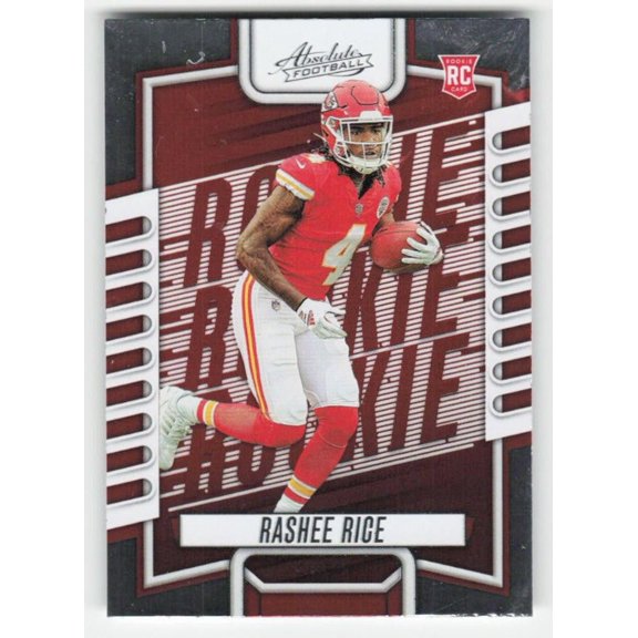 2023 Panini Absolute #120 Rashee Rice Kansas City Chiefs RC Kansas City Chiefs NFL FOOTBALL Trading Card