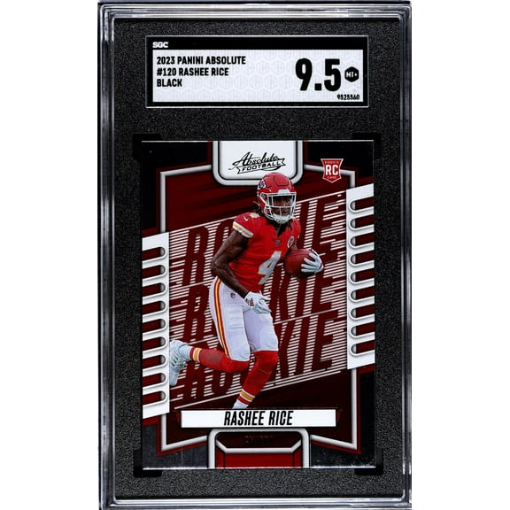 2023 Panini Absolute Black Rashee Rice #120 RC SGC 9.5
