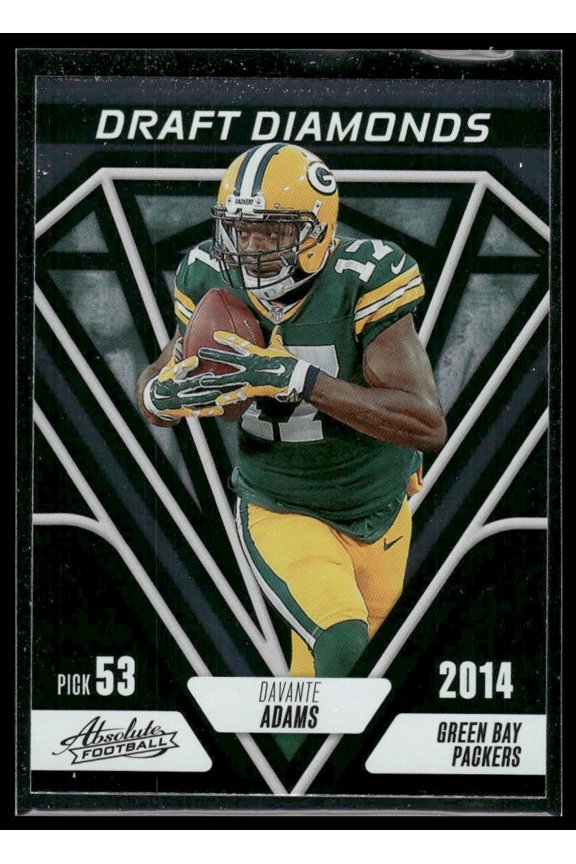 2023 Panini Absolute Football Draft Diamonds Davante Adams #DD-16