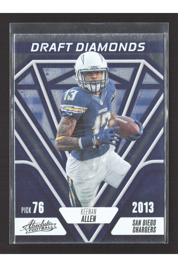 2023 Panini Absolute Football Draft Diamonds Keenan Allen #DD-19