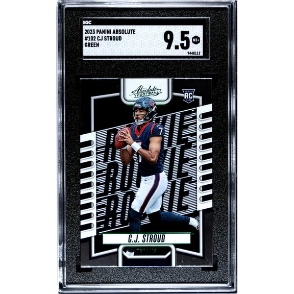2023 Panini Absolute Green C.J. Stroud #102 RC SGC 9.5