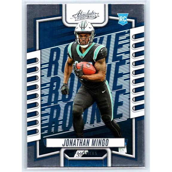 2023 Panini Absolute Jonathan Mingo Carolina Panthers Retail RC #117 Football Card