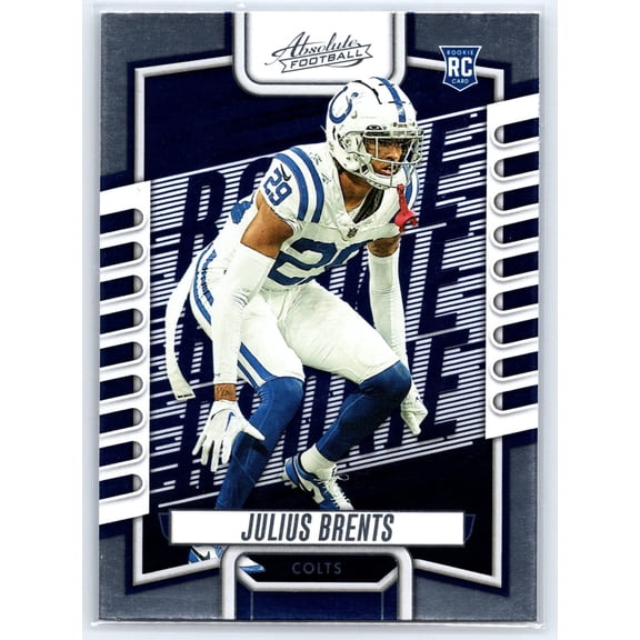 2023 Panini Absolute Retail RC Julius Brents Colts Football Card #169