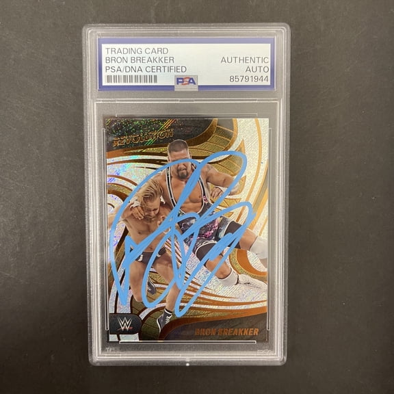 2023 Panini Bron Breakker #99 Revolution WWE PSA