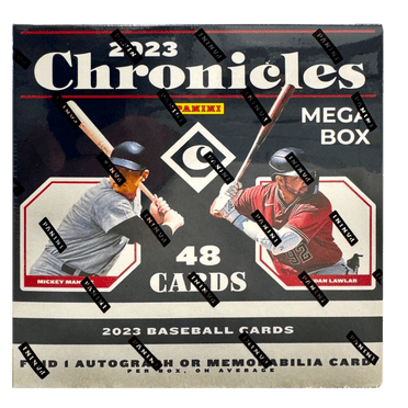 2023 Panini Chronicles Baseball MEGA Box – Factory Sealed, 48 Cards + Guaranteed Auto Or Relic!