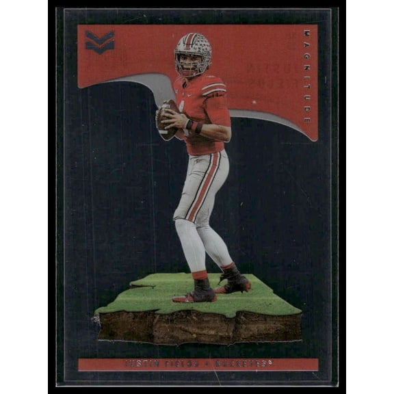 2023 Panini Chronicles Draft Picks Magnitude Justin Fields #25 Ohio State Buckeyes Football Card
