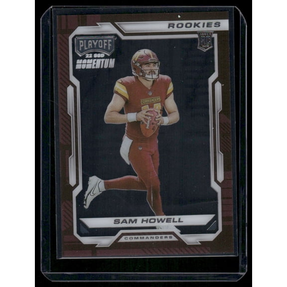 2023 Panini Chronicles Playoff Momentum Sam Howell #PMR-5 RC