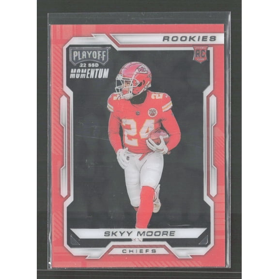 2023 Panini Chronicles Playoff Momentum Skyy Moore #PMR-22 RC