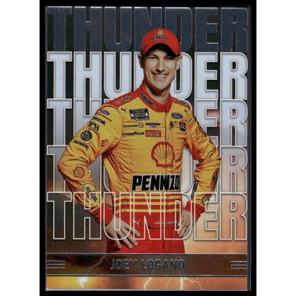 2023 Panini Chronicles Racing Thunder Team Penske Joey Logano #12 NASCAR Card