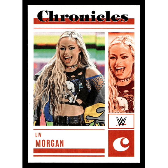2023 Panini Chronicles WWE Liv Morgan #35 Raw Trading Card