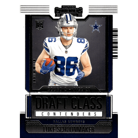 2023 Panini Contenders Draft Class Luke Schoonmaker #16 RC