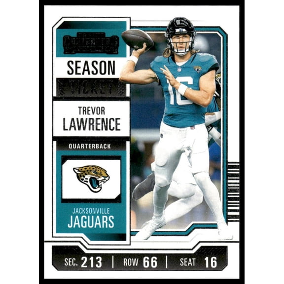 2023 Panini Contenders Football Season Ticket Trevor Lawrence #48