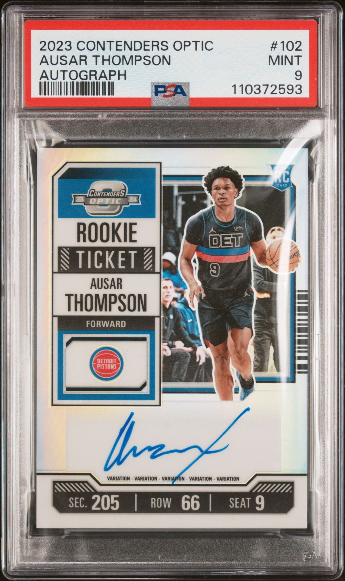 Panini Contenders Optic