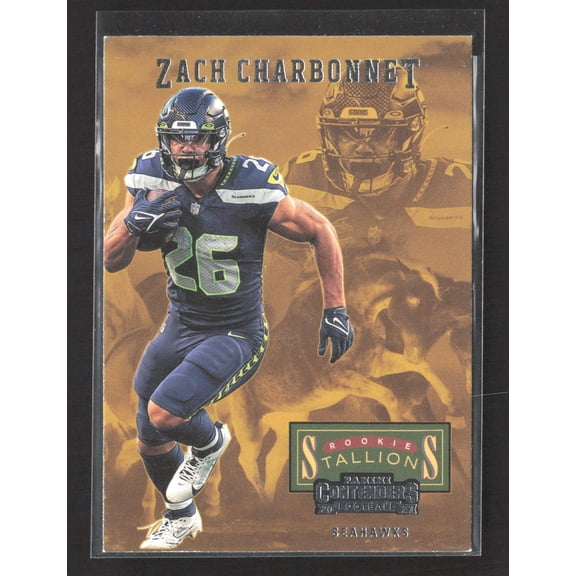 2023 Panini Contenders Rookie Stallions Zach Charbonnet #16