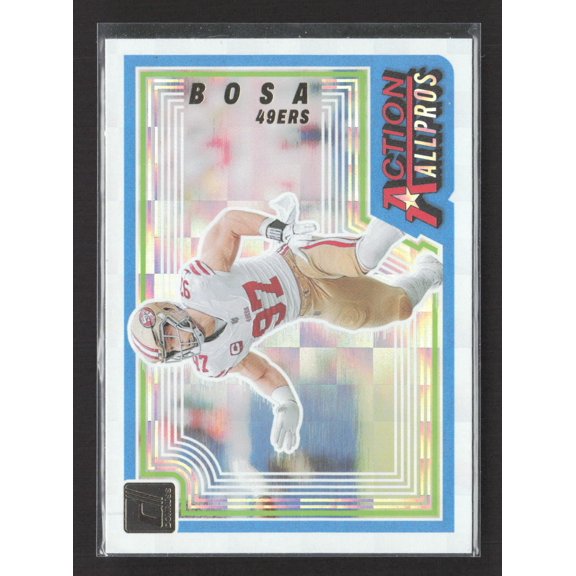 2023 Panini Donruss Action All Pros Nick Bosa San Francisco 49ers #AAP-7 Holo Football Card