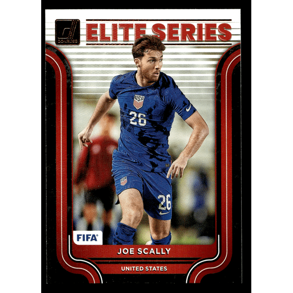 2023 Panini Donruss Elite Series Joe Scally United States FIFA Soccer Trading Card #25