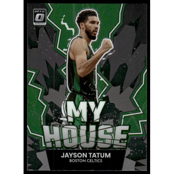 2023 Panini Donruss Optic My House Near Mint Jayson Tatum #17 Boston Celtics Basketball Card
