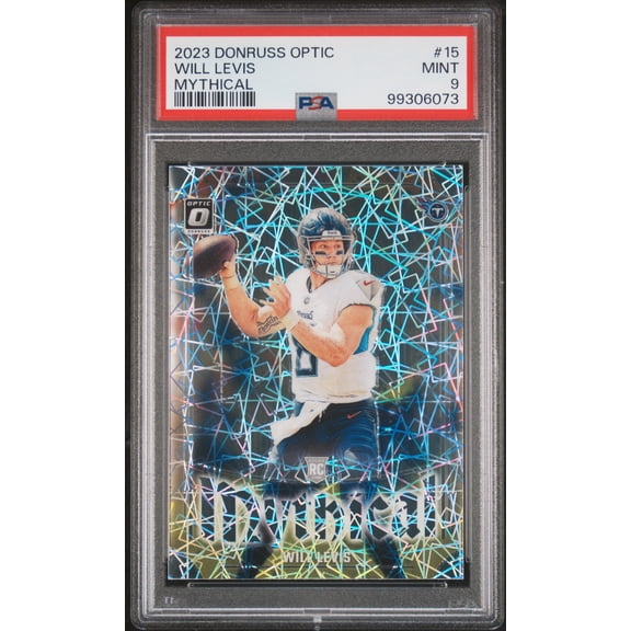 2023 Panini Donruss Optic Mythical Will Levis #15 PSA 9