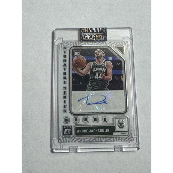 2023 Panini Donruss Optic Signature Series Andre Jackson Jr. #SS-AJJ Prizm Short Print Nicely Centered Mint Parallel/Var