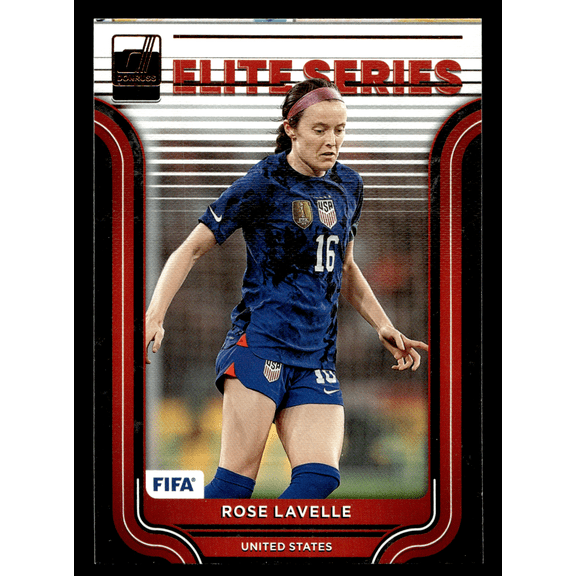 2023 Panini Donruss Soccer Elite Series Rose Lavelle #23 Trading Card FIFA United States