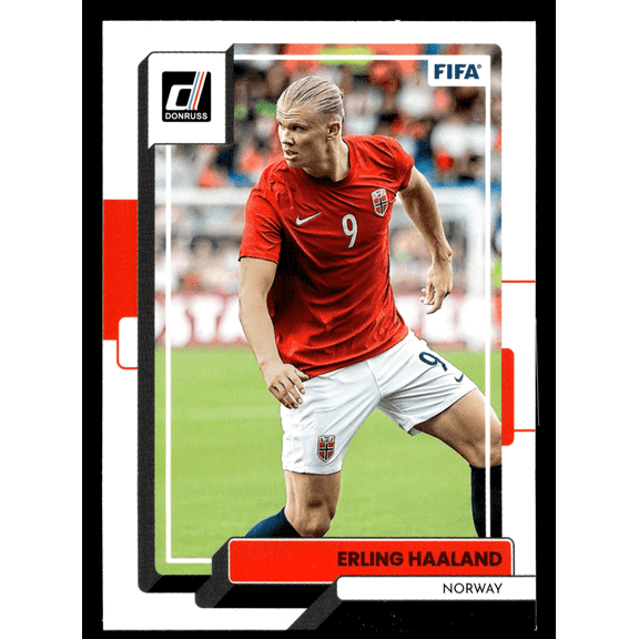 2023 Panini Donruss Soccer Erling Haaland Norway #84 Soccer Card