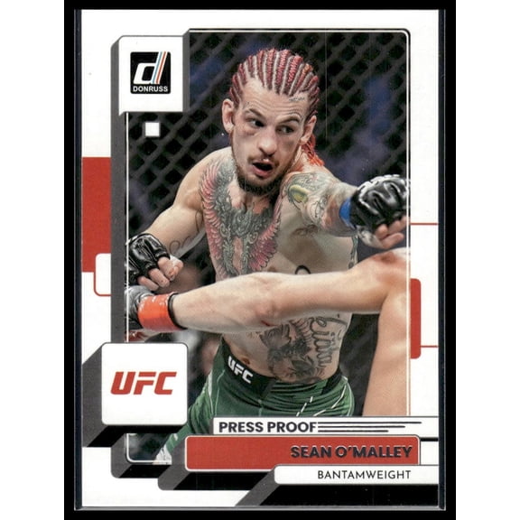 2023 Panini Donruss UFC Press Proof Sean O'Malley #59 Trading Card