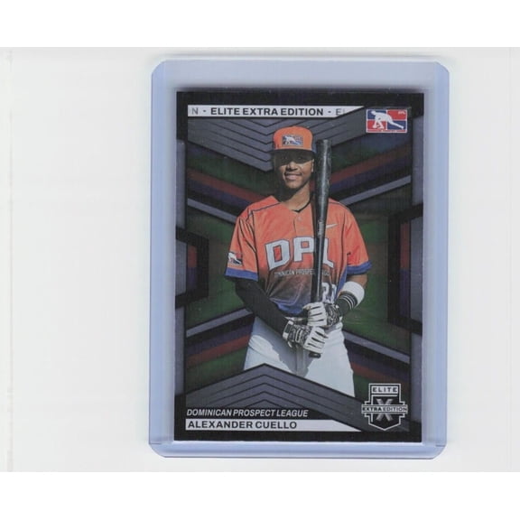 2023 Panini Elite Extra Edition Baseball Card Alexander Cuello #173 Dominican Prospect League