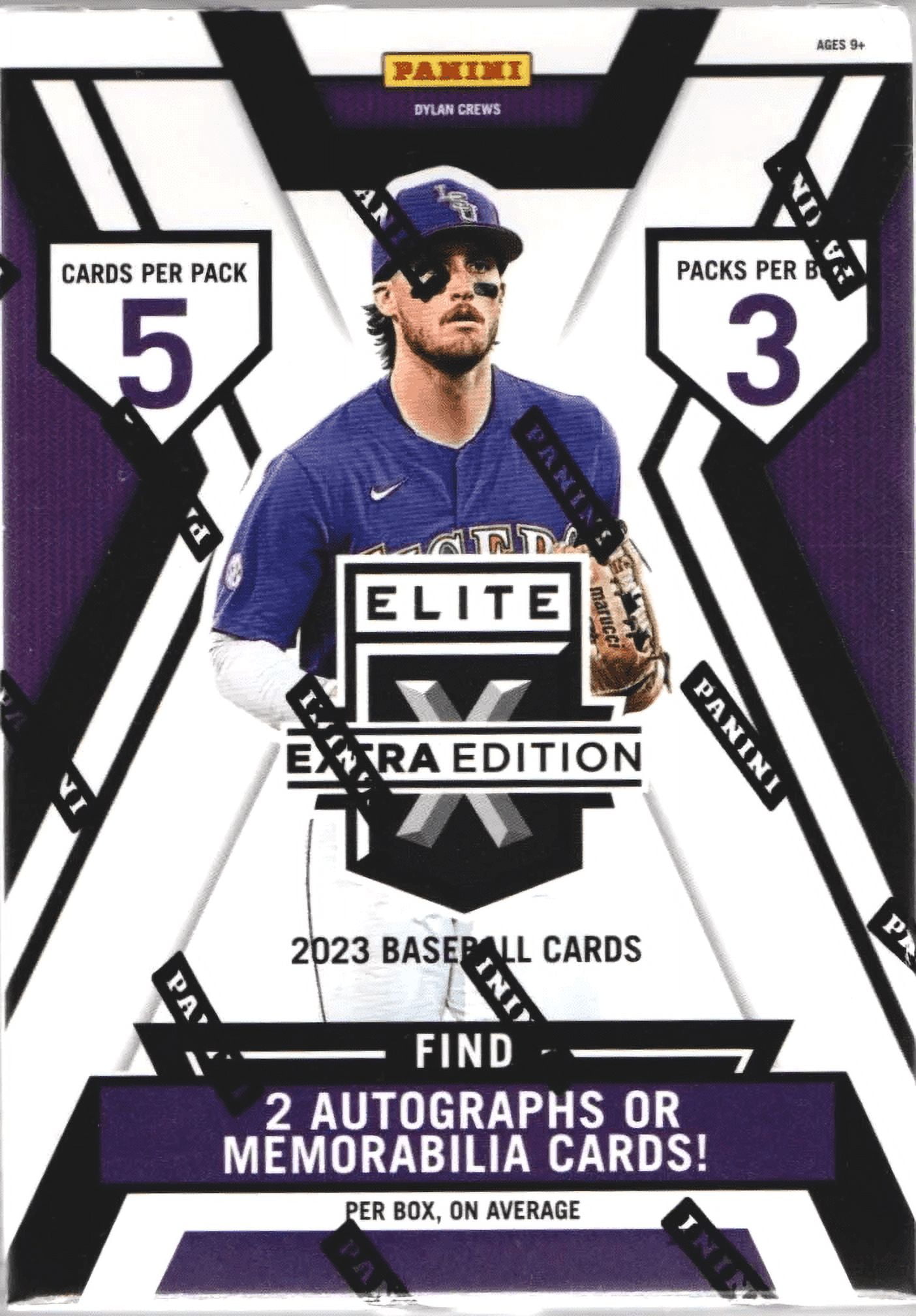 2023 Panini Elite Extra Edition Baseball Blaster Box Trading Cards