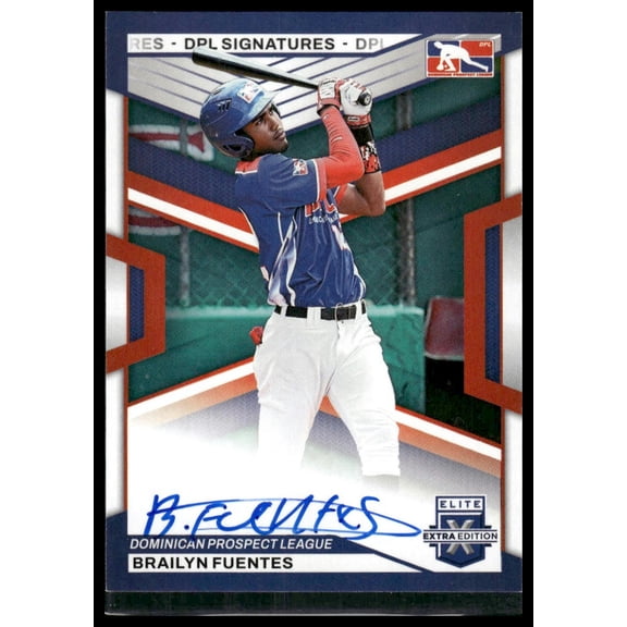 2023 Panini Elite Extra Edition Brailyn Fuentes #DPS-BF Autograph