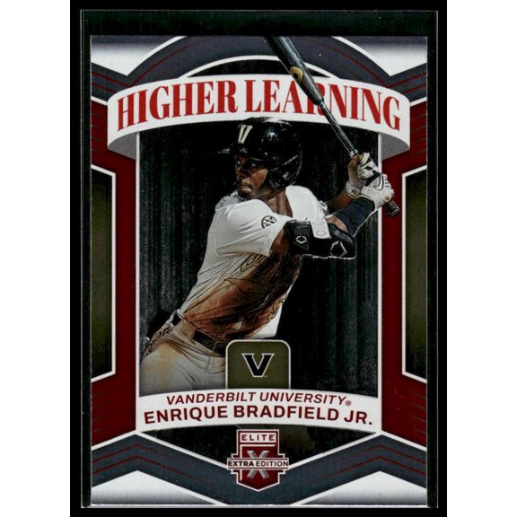 2023 Panini Elite Extra Edition Enrique Bradfield #HL-6 Higher Learning