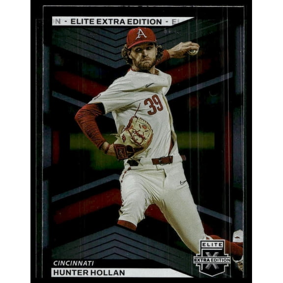 2023 Panini Elite Extra Edition Hunter Hollan #70 Cincinnati Reds MLB BASEBALL Trading Card