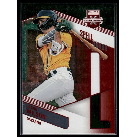 2023 Panini Elite Extra Edition Jacob Wilson #SP-14 Spellbound
