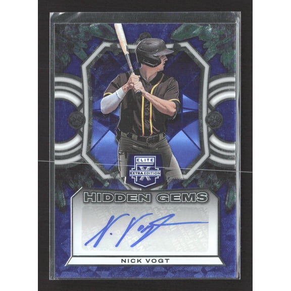 2023 Panini Elite Extra Edition Nick Vogt #HG-NVG Hidden Gems