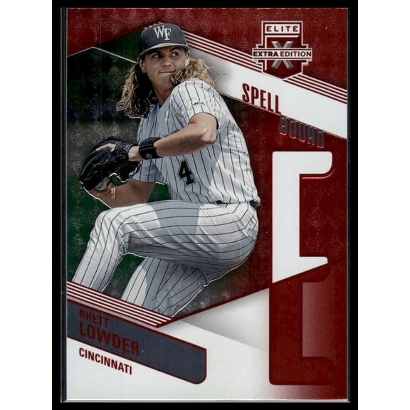 2023 Panini Elite Extra Edition Rhett Lowder #SP-22 Spellbound