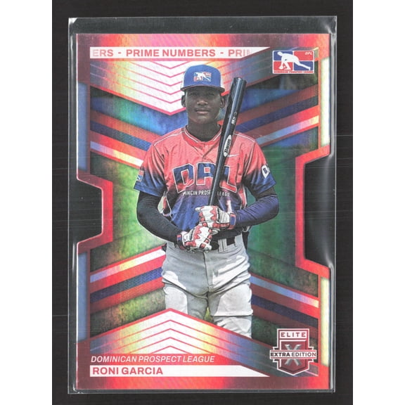 2023 Panini Elite Extra Edition Roni Garcia #174 Prime Numbers /200